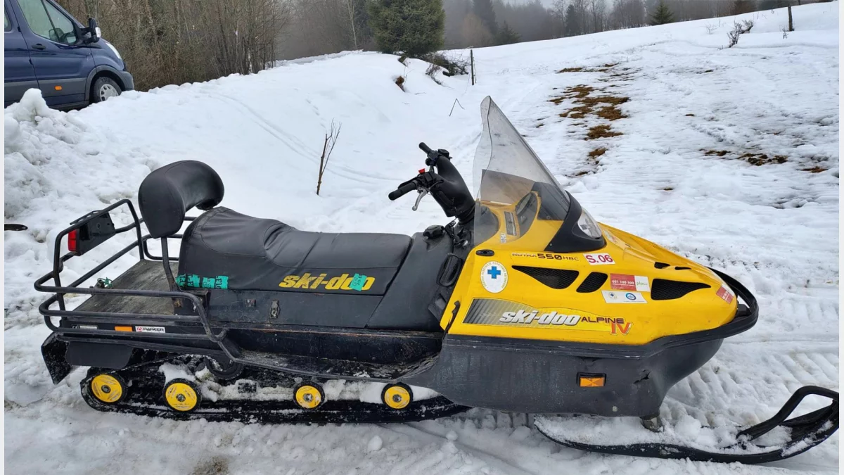 Skuter śnieżny - nowy nabytek gminy