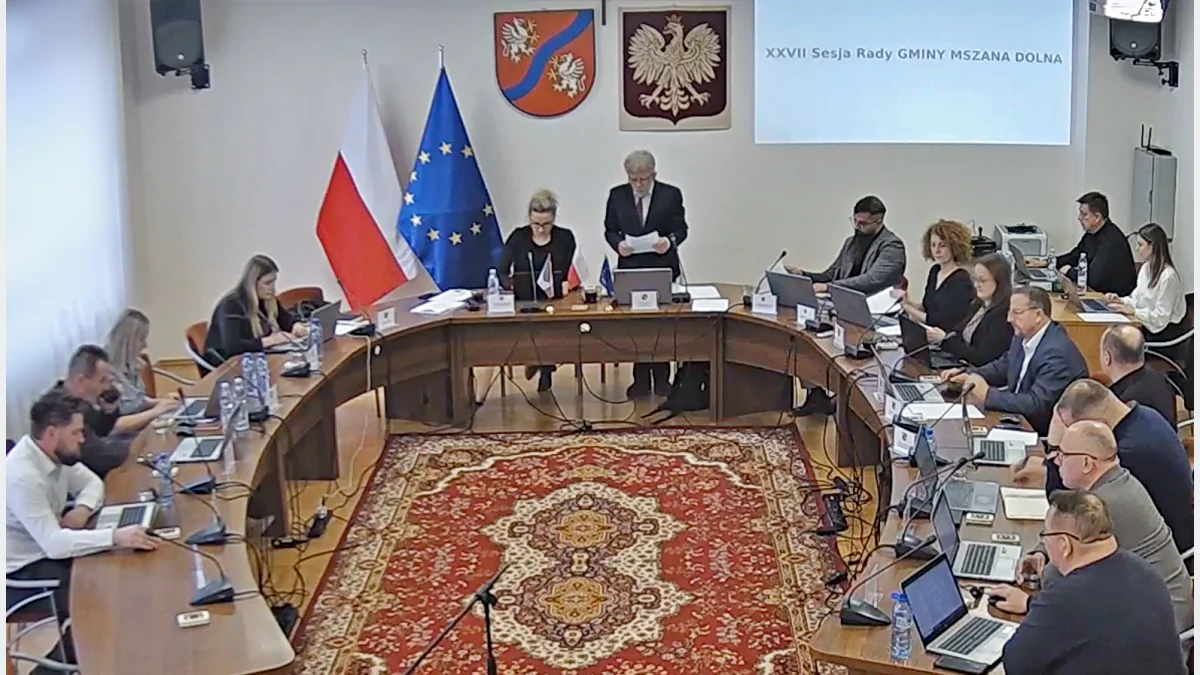 Dziś sesja - obrady w transmisji na żywo