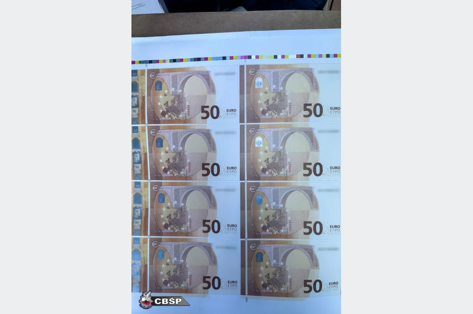 Policjanci zabezpieczyli ponad 13 tys. podrobionych banknotów euro - zdjęcie 2