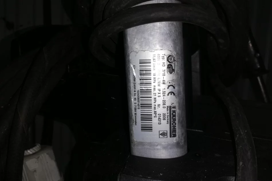 Myjka Zimnowodna KARCHER HD 7/18-4M 180BAR - zdjęcie 3