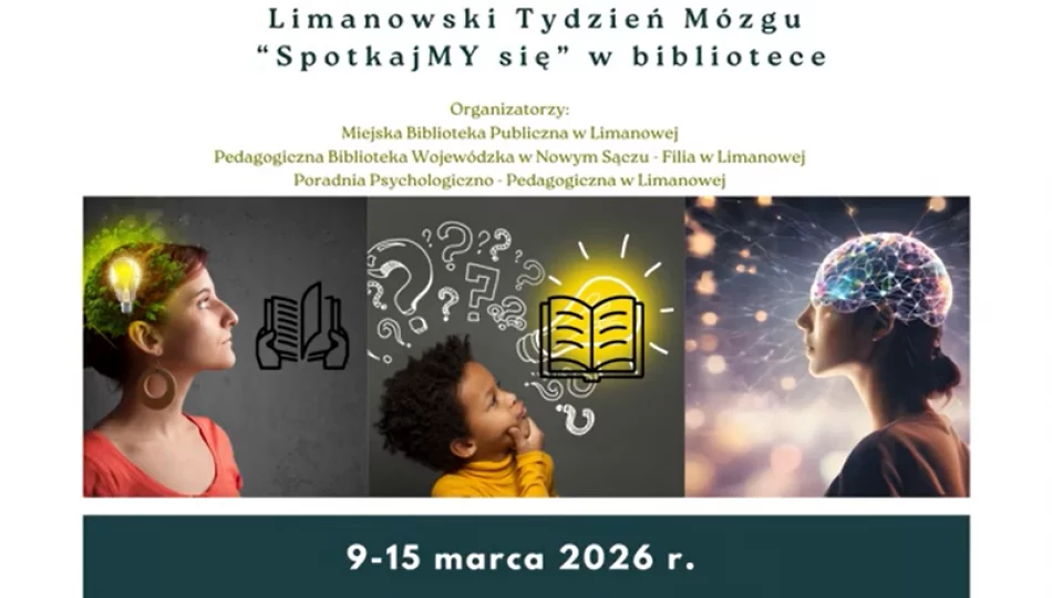 Limanowski Tydzień Mózgu w bibliotece miejskiej - zdjęcie 1