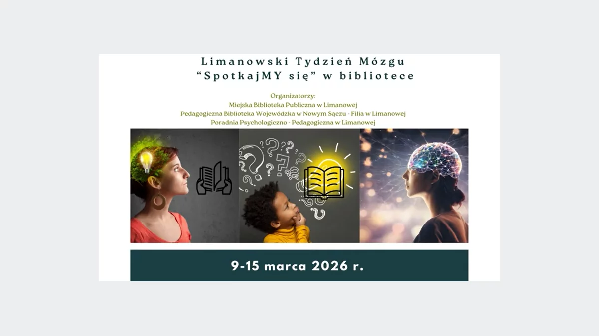 Limanowski Tydzień Mózgu w bibliotece miejskiej