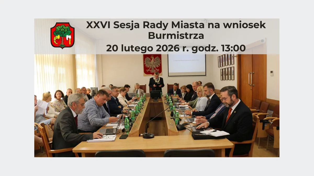 Sesja Rady Miasta na wniosek Burmistrza Miasta Limanowa – 20 lutego godz.13:00