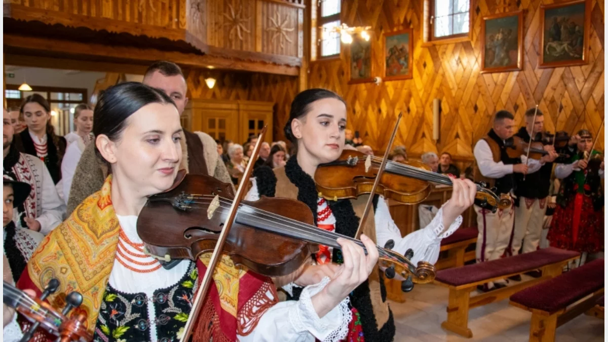 Zagórzańska Msza Święta w kościele w Lubomierzu