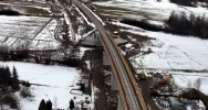 Kolej na Limanowszczyznę. Montaż torów na obiektach inżynieryjnych - zdjęcie 3