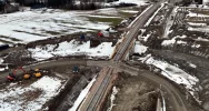 Kolej na Limanowszczyznę. Montaż torów na obiektach inżynieryjnych - zdjęcie 5