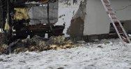 Pożar z trudnym dojazdem na szczycie góry - zdjęcie 3