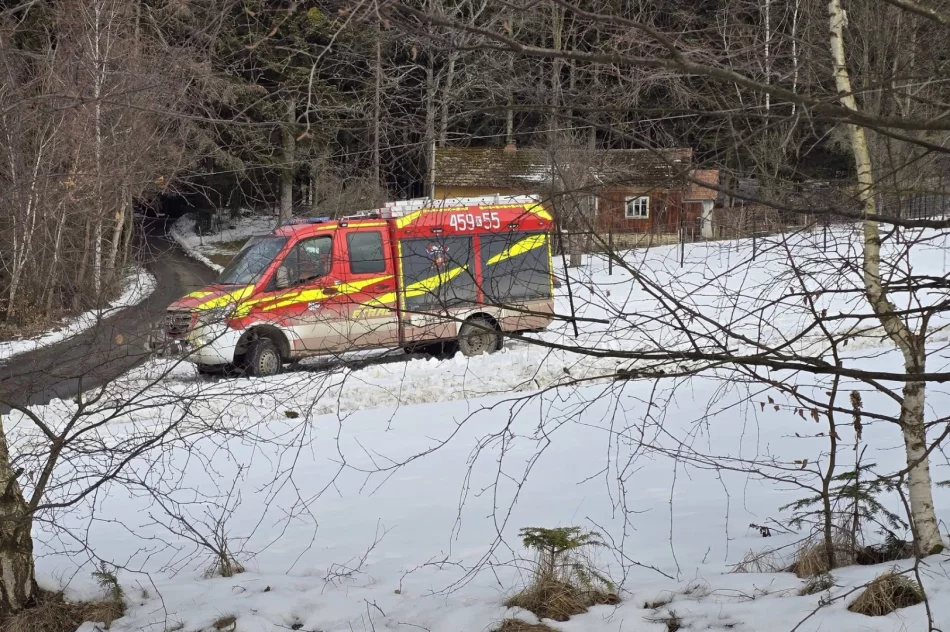 Pożar z trudnym dojazdem na szczycie góry - zdjęcie 5