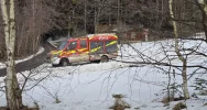 Pożar z trudnym dojazdem na szczycie góry - zdjęcie 5