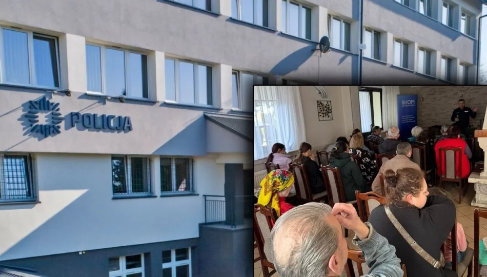 Policjant spotkał się z podopiecznymi IOM - zdjęcie 1