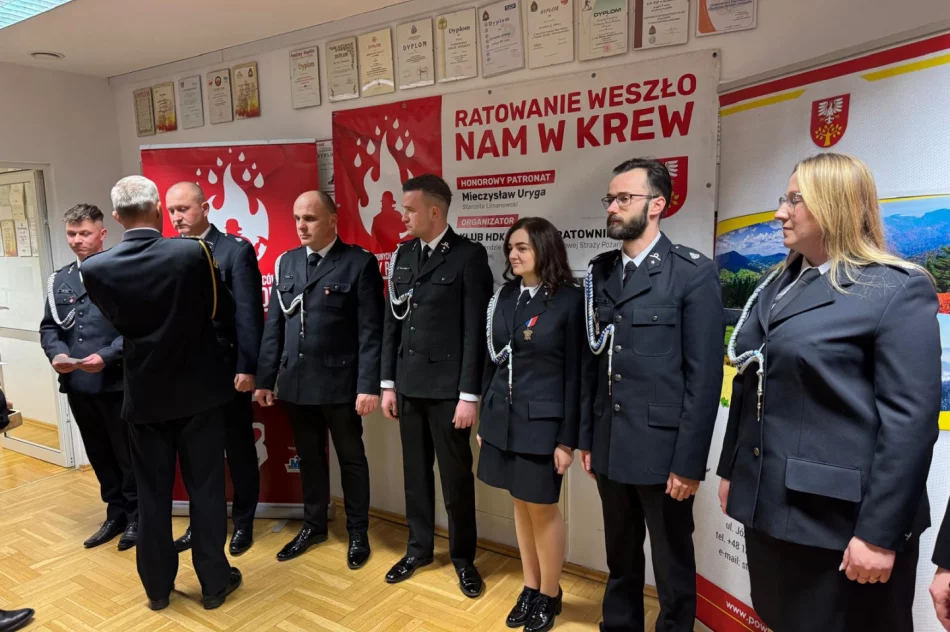 Podsumowano VI edycję akcji „Ratowanie weszło nam w krew” – OSP Limanowa nagrodzona za zajęcie II miejsca w powiecie - zdjęcie 5