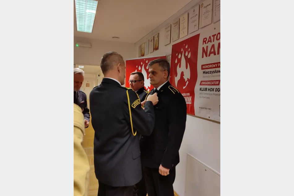 Podsumowano VI edycję akcji „Ratowanie weszło nam w krew” – OSP Limanowa nagrodzona za zajęcie II miejsca w powiecie - zdjęcie 9
