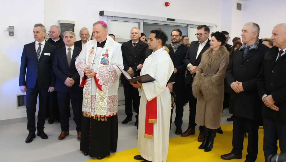 Nowoczesny SOR i wsparcie dla ratownictwa! Burmistrz Miasta Limanowa na uroczystości w Szpitalu Powiatowym w Limanowej - zdjęcie 1