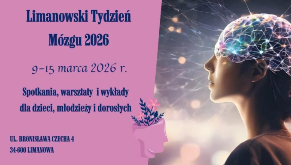 Biblioteka ogłosiła zapisy na „Limanowski Tydzień Mózgu” - zdjęcie 1