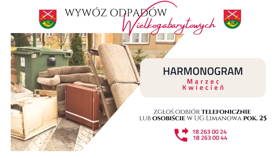Terminy wywozu odpadów wielkogabarytowych w 2026 roku - zdjęcie 1