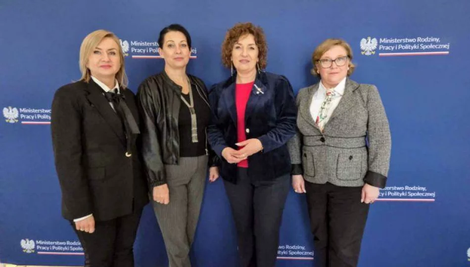 Delegacja z Miasta Limanowa z wizytą w Ministerstwie Rodziny, Pracy i Polityki Społecznej! - zdjęcie 1