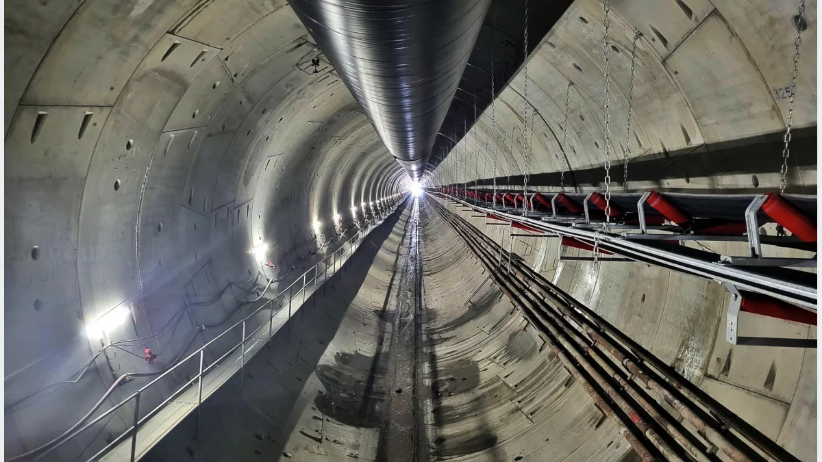 Tunel ewakuacyjny pod Pisarzową w ramach projektu Podłęże-Piekiełko