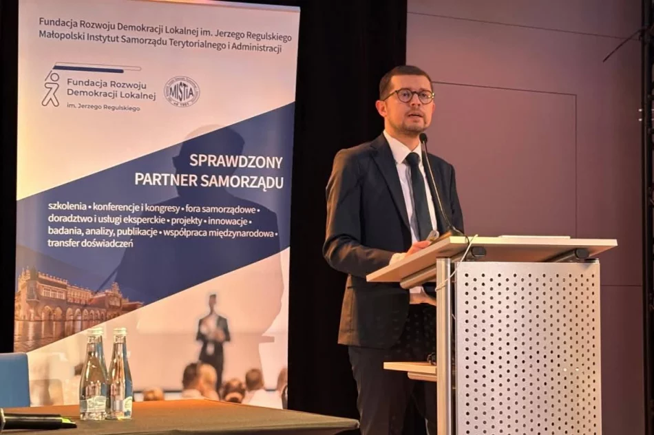 Burmistrz Limanowej na Forum Samorządowym Małopolski - zdjęcie 3