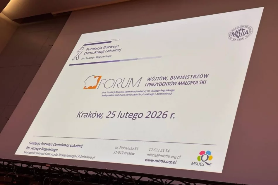 Burmistrz Limanowej na Forum Samorządowym Małopolski - zdjęcie 10