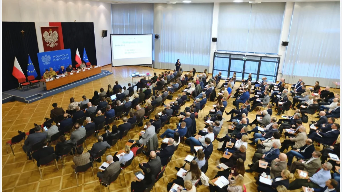 Bezpieczeństwo mieszkańców jest dla nas priorytetem! Przedstawiciele Miasta Limanowa na spotkaniu dotyczącym Programu Ochrony Ludności i Obrony Cywilnej   
