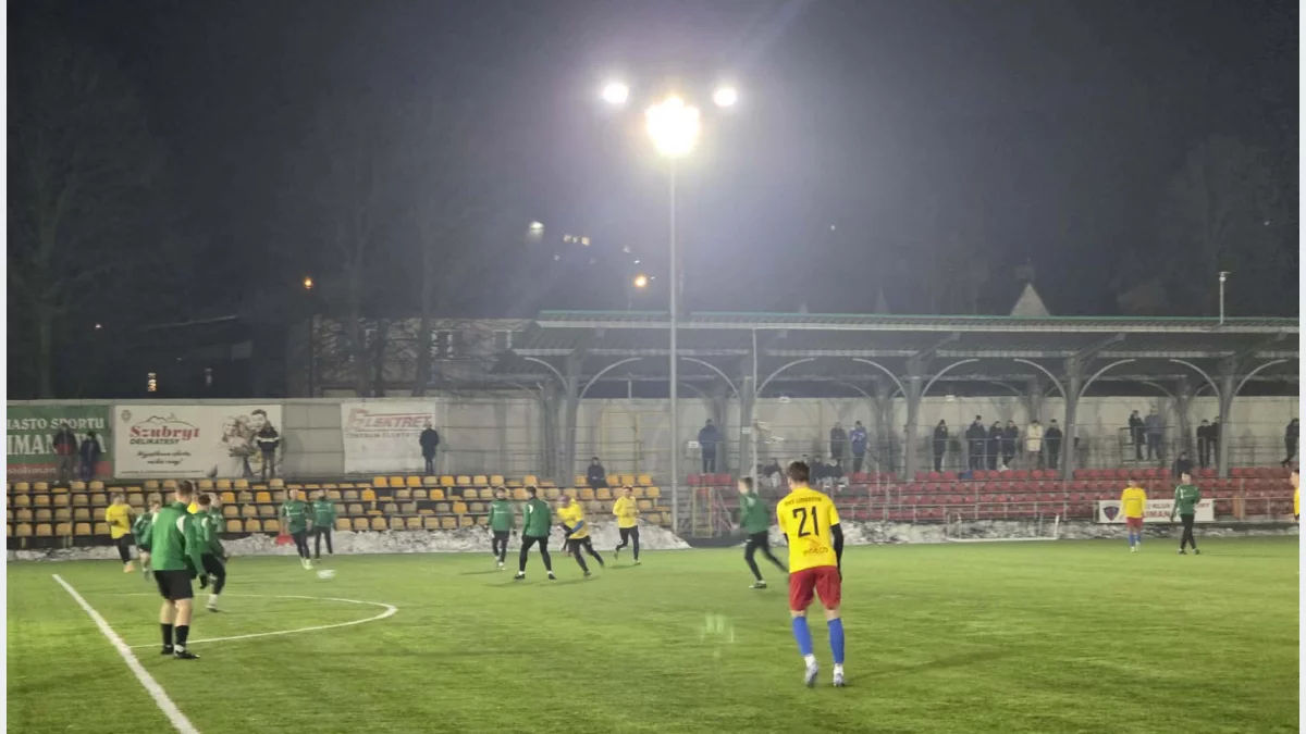 Limanovia rozbiła Dunajec w kontrolnym spotkaniu