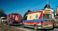 Kolizja dwóch aut na DK 28 - zdjęcie 5
