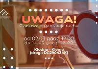 Czasowo zamknięta droga w Kłodnem od dnia 02.03 - zdjęcie główne
