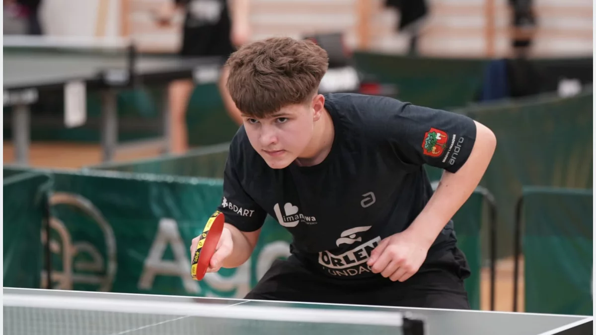 Michał Wilczek w krajowej czołówce/Fot.:zsp4.limanowa.pl