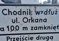 Piesi nie przejdą, ruch skierowany do parku - zdjęcie główne