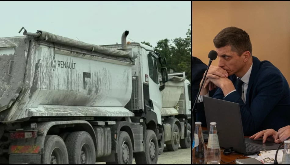 300 ciężarówek dziennie i "żądania" wójta. Czy radny znajdzie 3 mln zł? - zdjęcie 1