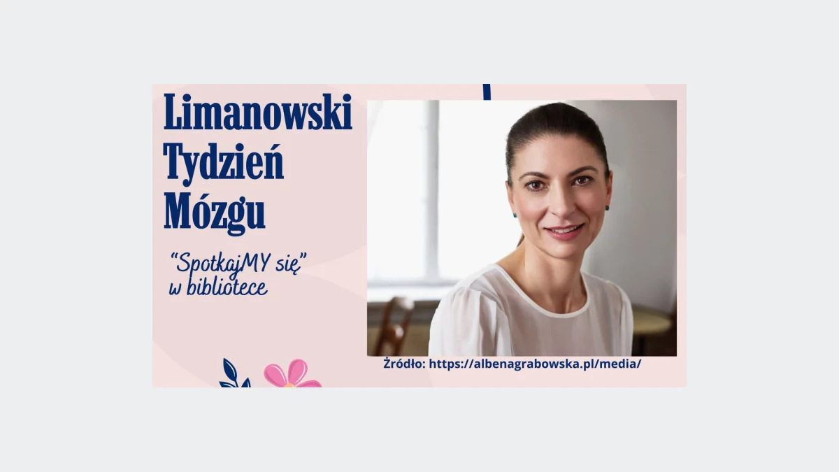 Wykład ,,Dieta dla mózgu” w ramach Limanowskiego Tygodnia Mózgu