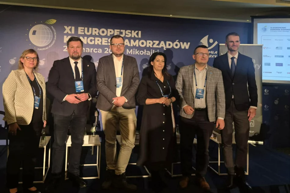 Limanowa na XI Europejskim Kongresie Samorządów. Wiceburmistrz Katarzyna Aue-Kęsek o głosie mieszkańców w kształtowaniu miast - zdjęcie 3