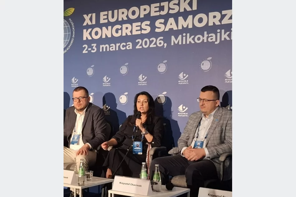 Limanowa na XI Europejskim Kongresie Samorządów. Wiceburmistrz Katarzyna Aue-Kęsek o głosie mieszkańców w kształtowaniu miast - zdjęcie 4