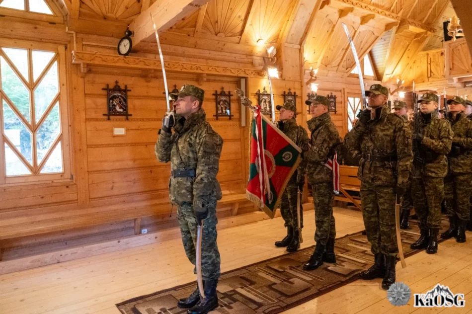 Straż Graniczna w Beskidzie Wyspowym. Awanse i hołd dla Żołnierzy Wyklętych - zdjęcie 10