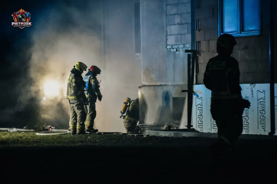Domownicy ewakuowali się przed przybyciem służb - zdjęcie 10