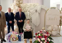 100 lecie pani Józefy Kuźmy z Męciny - zdjęcie główne
