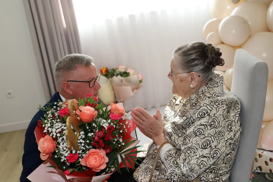 100 lecie pani Józefy Kuźmy z Męciny - zdjęcie 17
