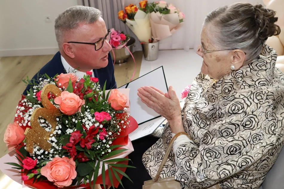 100 lecie pani Józefy Kuźmy z Męciny - zdjęcie 18