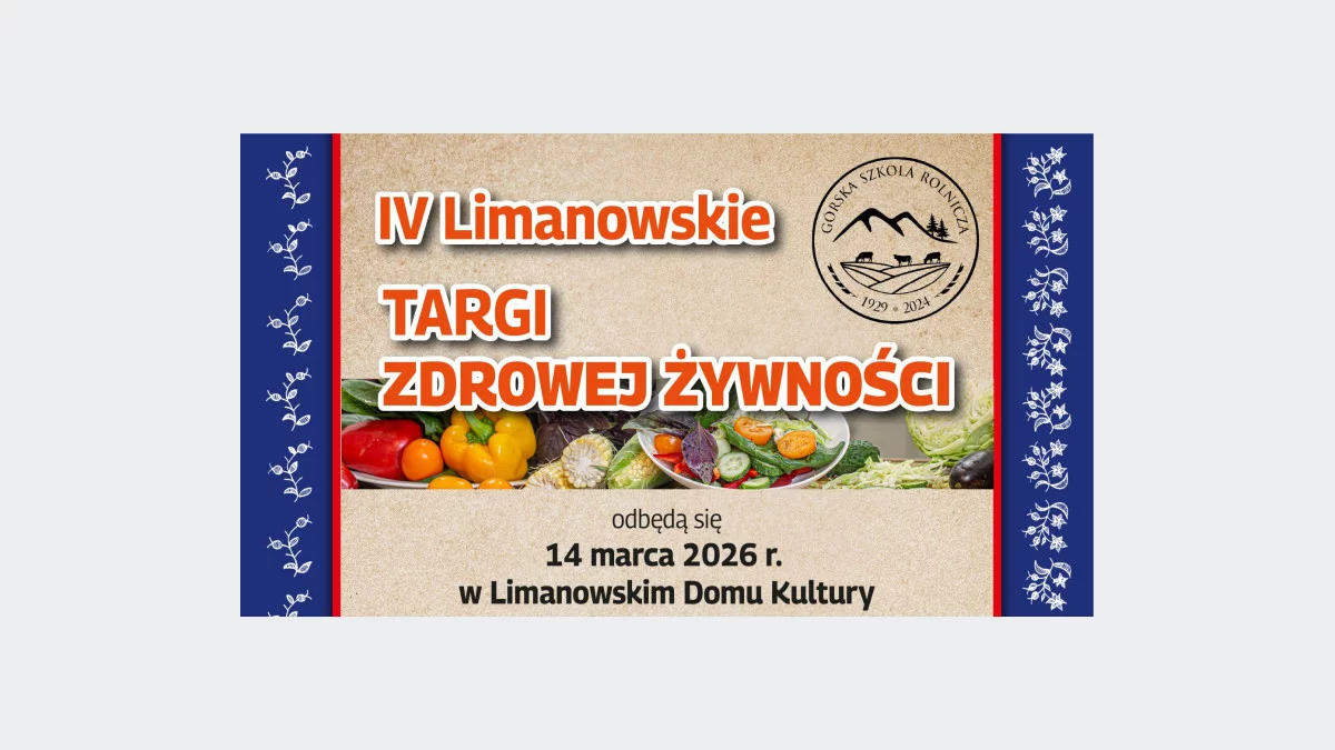 Prawdziwe jedzenie zamiast sklepowej chemii. IV Targi Zdrowej Żywności w LDK już w sobotę