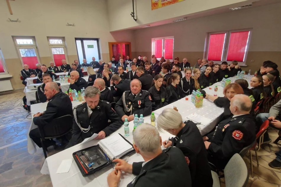 Walne Zebranie Sprawozdawczo-Wyborcze w OSP Łososina Górna - zdjęcie 2