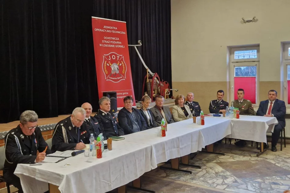 Walne Zebranie Sprawozdawczo-Wyborcze w OSP Łososina Górna - zdjęcie 5
