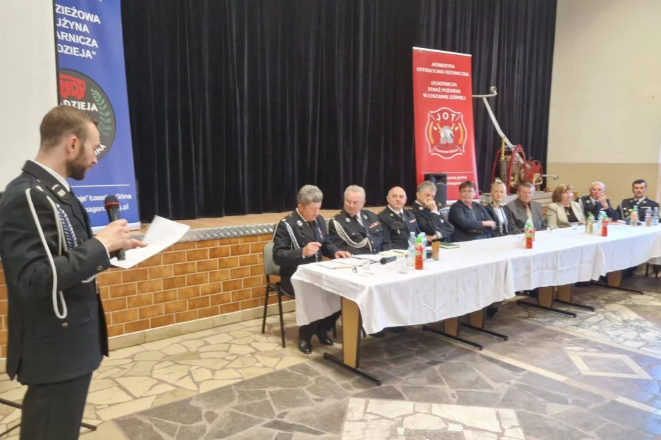 Walne Zebranie Sprawozdawczo-Wyborcze w OSP Łososina Górna - zdjęcie 7
