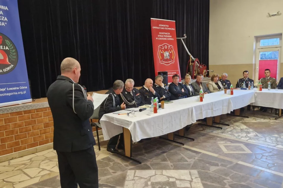 Walne Zebranie Sprawozdawczo-Wyborcze w OSP Łososina Górna - zdjęcie 8