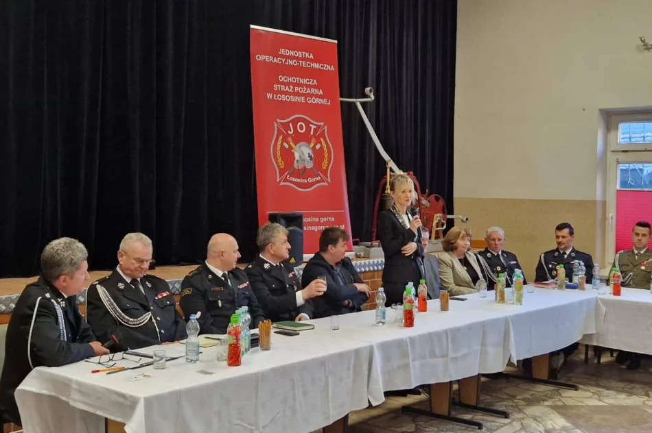 Walne Zebranie Sprawozdawczo-Wyborcze w OSP Łososina Górna - zdjęcie 9
