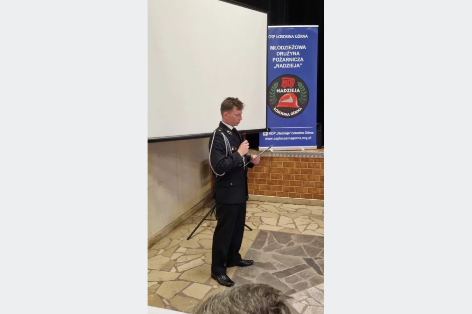 Walne Zebranie Sprawozdawczo-Wyborcze w OSP Łososina Górna - zdjęcie 10
