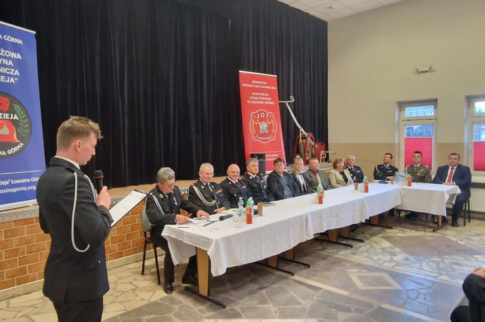 Walne Zebranie Sprawozdawczo-Wyborcze w OSP Łososina Górna - zdjęcie 15