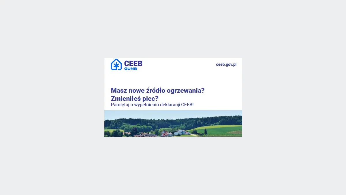 Przypomnienie o obowiązku złożenia deklaracji CEEB