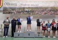 Na podium w wojewódzkiej rywalizacji: Lea Ewert, Emilia Świątek i Michał Wilczek - zdjęcie główne
