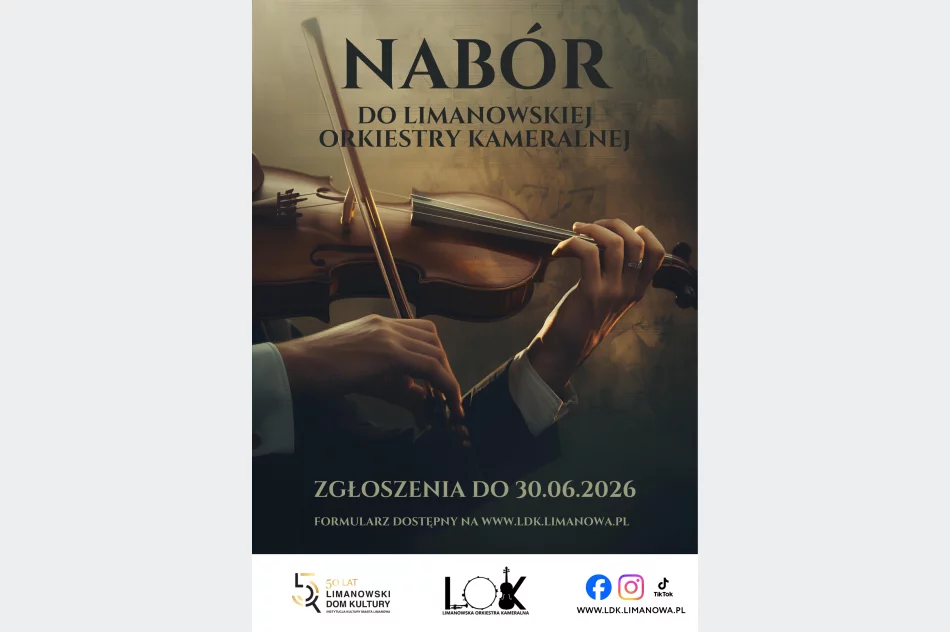 Nabór do Limanowskiej Orkiestry Kameralnej! - zdjęcie 2