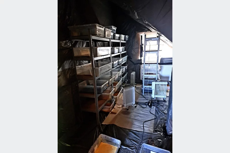 Gigantyczna fabryka narkotyków. Policja przejęła towar wart 22,5 mln zł - zdjęcie 3